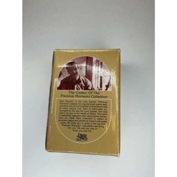 VTG NWB Enesco Precious Moments I'm Sending You a White Christmas Ornament 3.5" - Picture 4 of 11